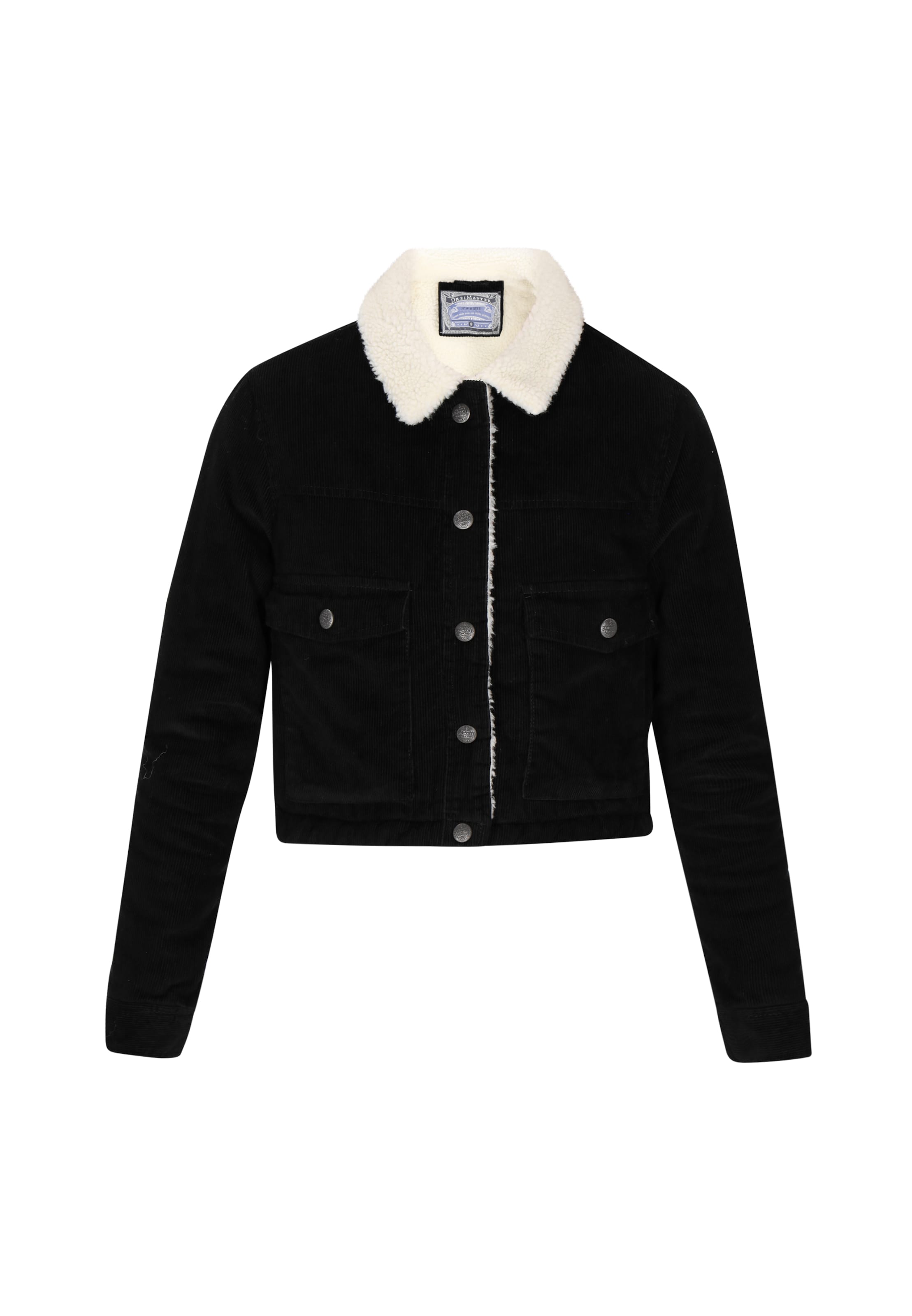 DreiMaster Vintage - Chaqueta de entretiempo 'Vintage' en negro: frente