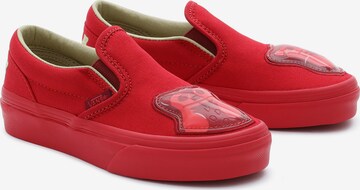 VANS Slip On in Rot