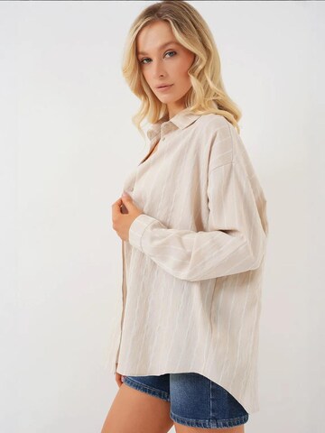Bigdart Bluse in Beige