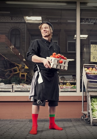 Chaussettes Von Jungfeld en mélange de couleurs