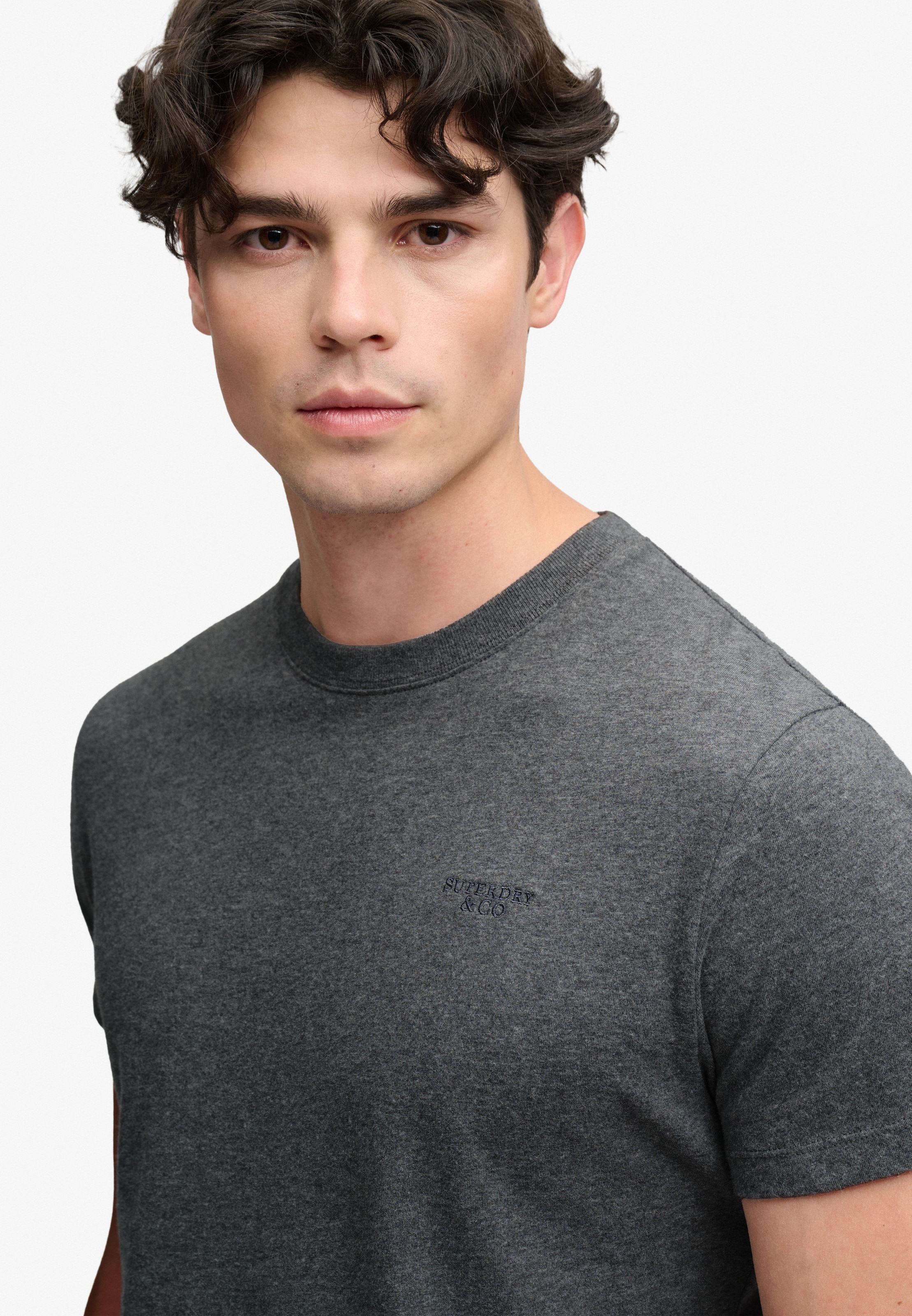 Superdry & Co Shirt 'Essential' in Grey