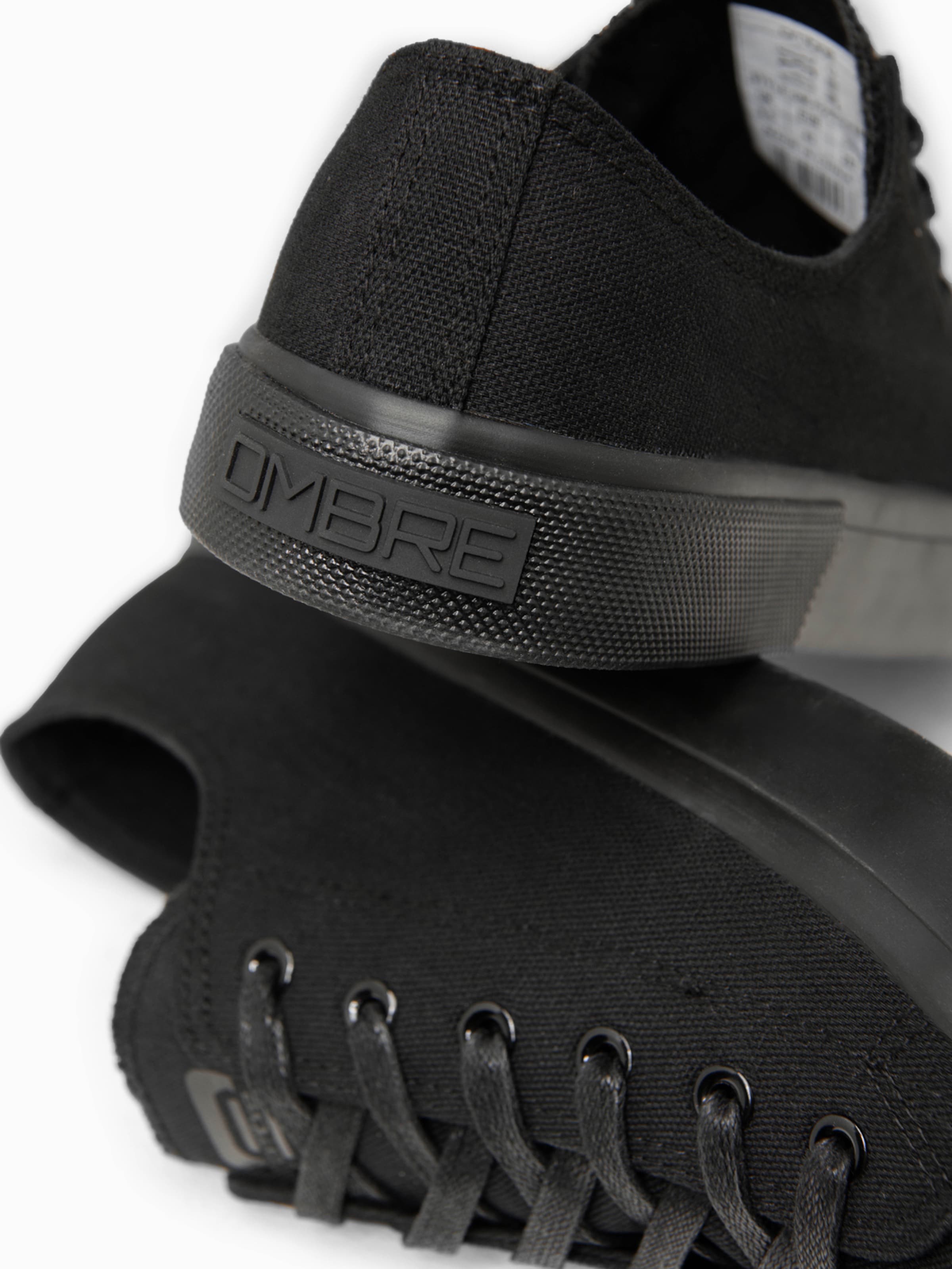 Ombre Sneakers laag in Zwart