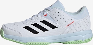 ADIDAS PERFORMANCE Athletic Shoes 'Court' in White: front