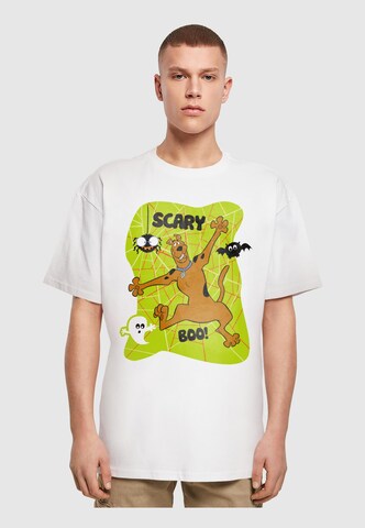 T-Shirt 'Scary' ABSOLUTE CULT en blanc : devant