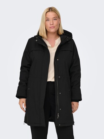 ONLY Carmakoma Between-Season Jacket in Black: front