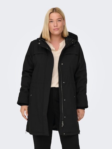 ONLY Carmakoma Jacke in Schwarz: predná strana