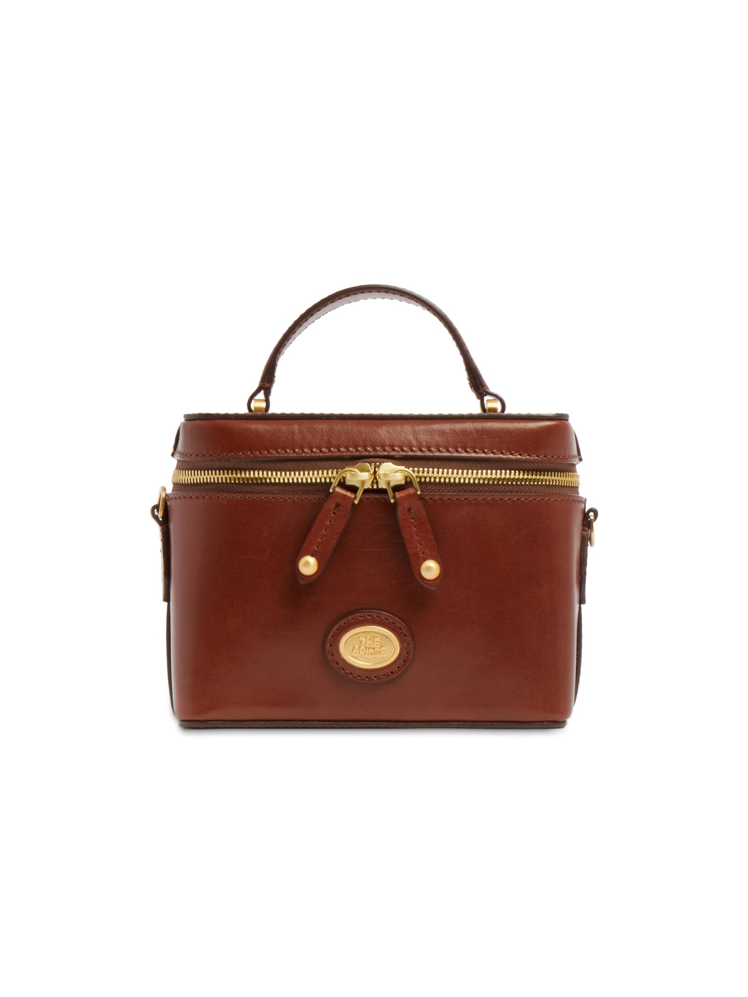 The Bridge Crossbody bag in Brown: front