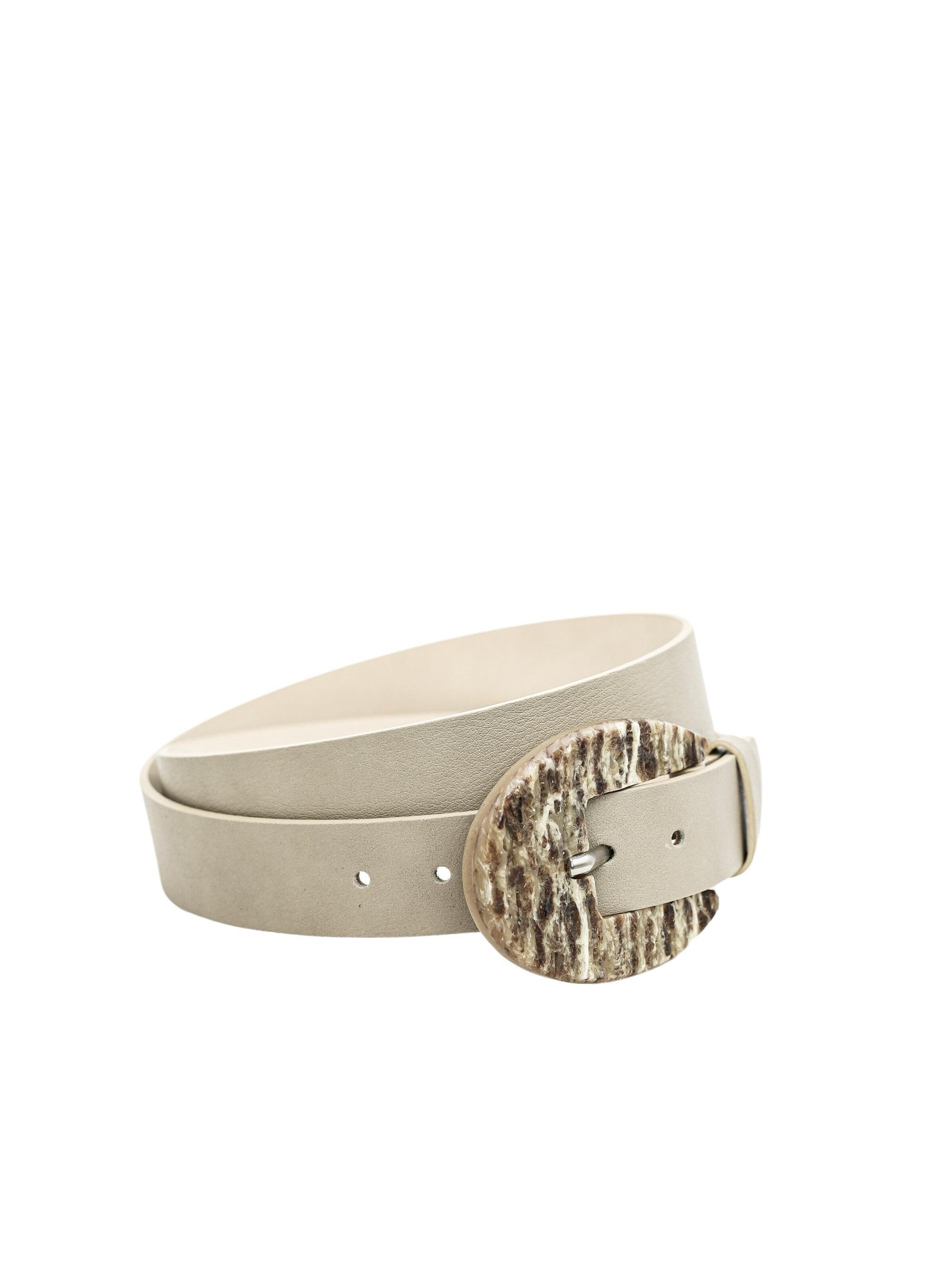 COLLEZIONE ALESSANDRO Belt 'Rocky' in Grey