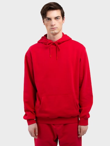 BIG STAR Sweatshirt ' LITSONER ' in Red: front