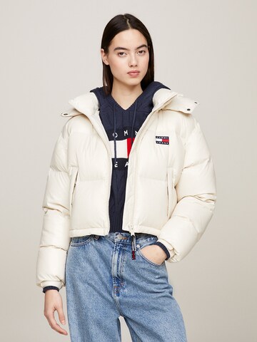 Tommy Jeans Winterjacke 'Alaska' in Beige: predná strana