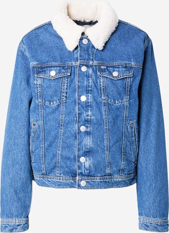 Veste mi-saison Tommy Jeans en bleu : devant