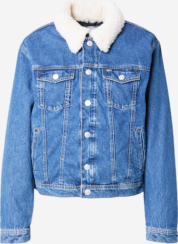 Veste mi-saison Tommy Jeans en bleu : devant