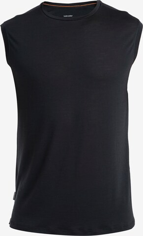 ICEBREAKER Performance Shirt 'Cool-Lite Sphere III' in Black: front