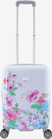 ELLE Reisegepäck 'Flower' in weiß, Produktansicht