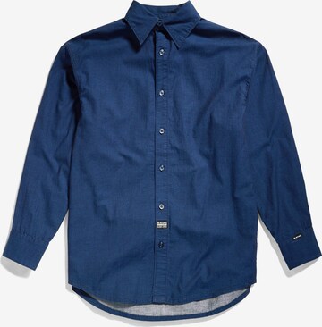 G-Star RAW Blouse in Blauw: voorkant