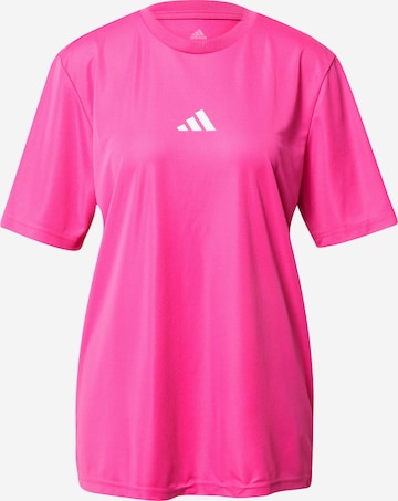 ADIDAS SPORTSWEAR Performance Shirt 'Court Graphic' in Pink: front