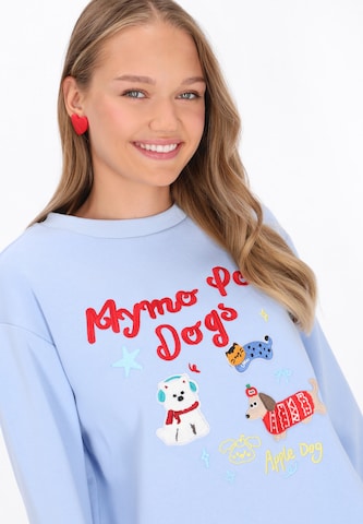 Sweat-shirt 'Pop' MYMO en bleu