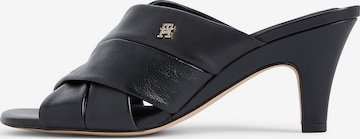 Mule TOMMY HILFIGER en noir : devant