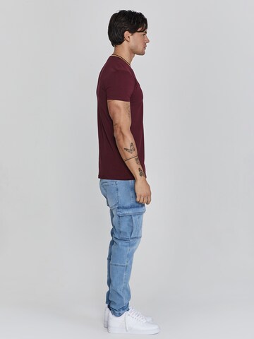 SikSilk Shirt in Rot