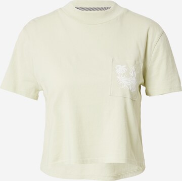 Volcom - Camiseta en verde: frente