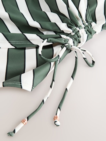 Next Bustier Badpak in Groen