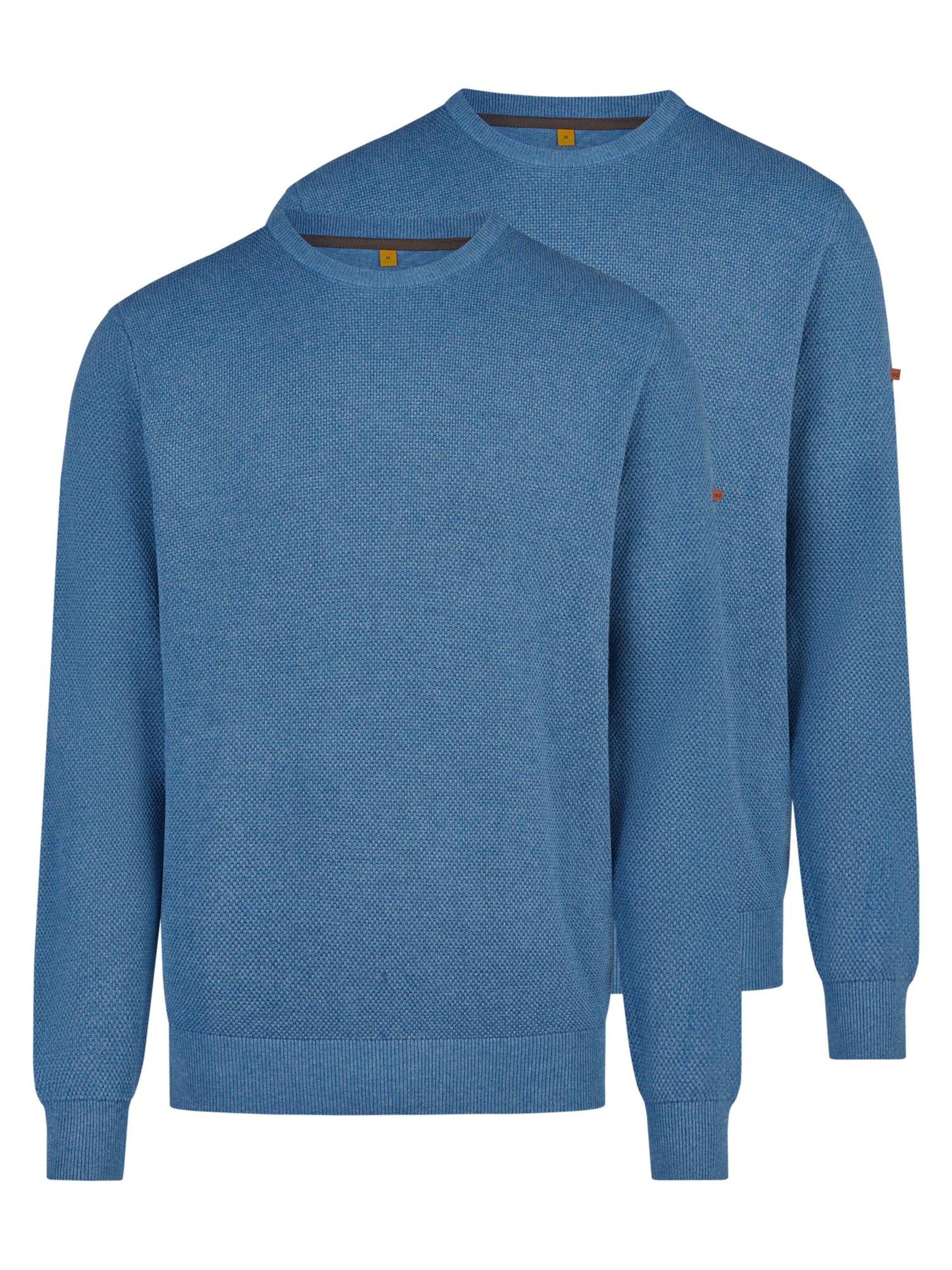 redmond Sweater 'Basic' in Blue: front