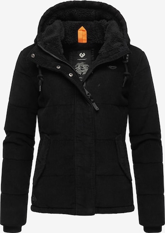 Veste d’hiver 'Wuggys' Ragwear en noir : devant