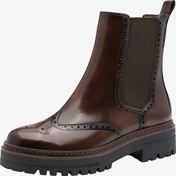 Chelsea Boots Tamaris en marron : devant