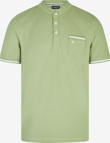 T-Shirt HECHTER PARIS en vert : devant