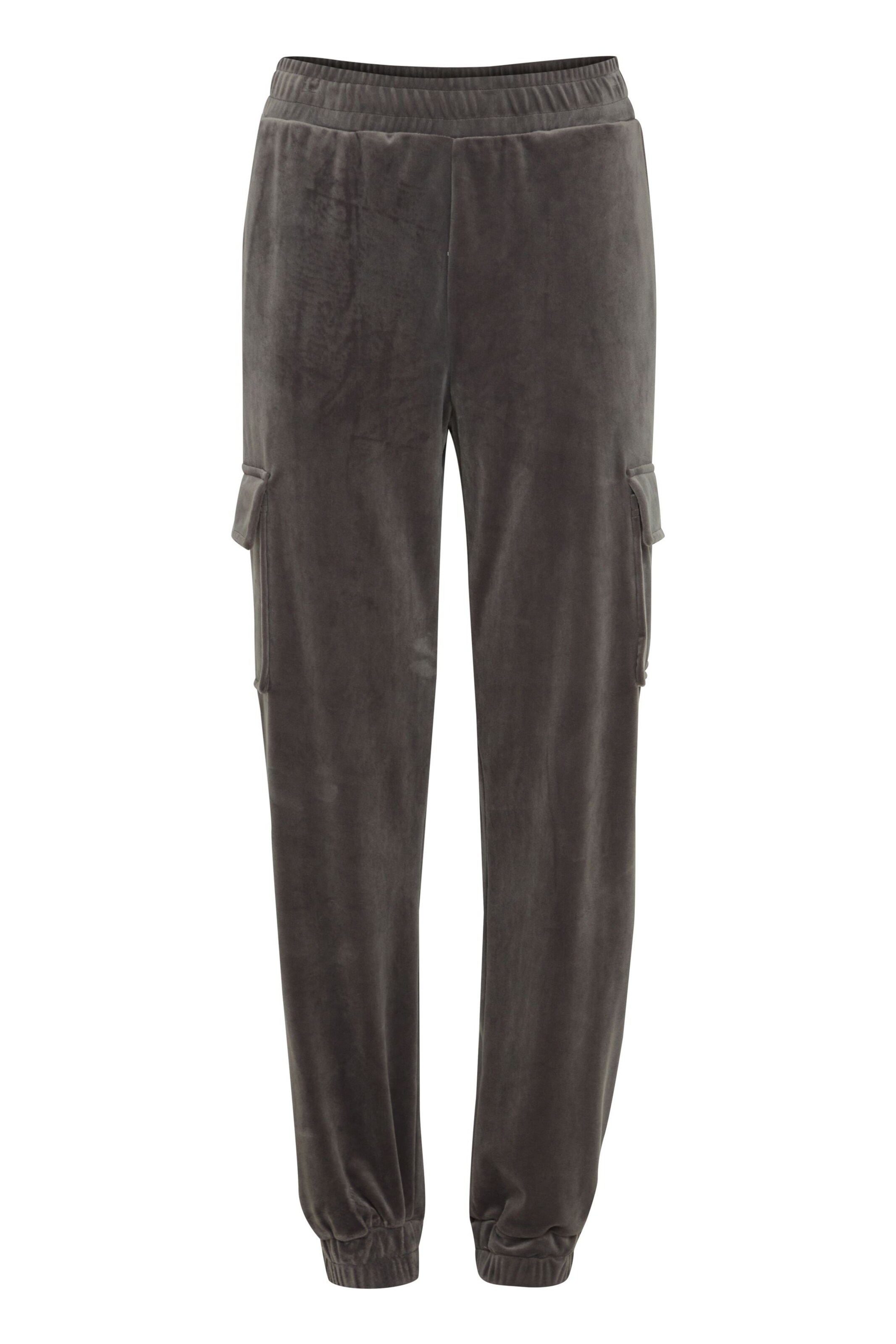 Oxmo - Pantalón cargo 'Mitala' en gris: frente