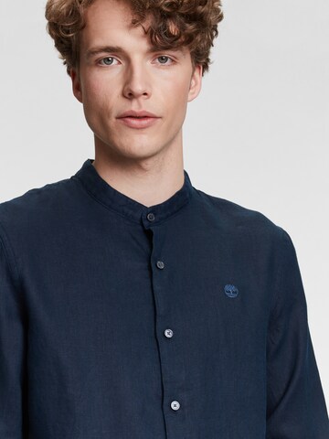 TIMBERLAND - Ajuste estrecho Camisa 'Korean' en azul