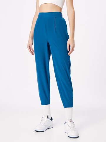 ESPRIT Zúžený strih Športové nohavice - Modrá: predná strana