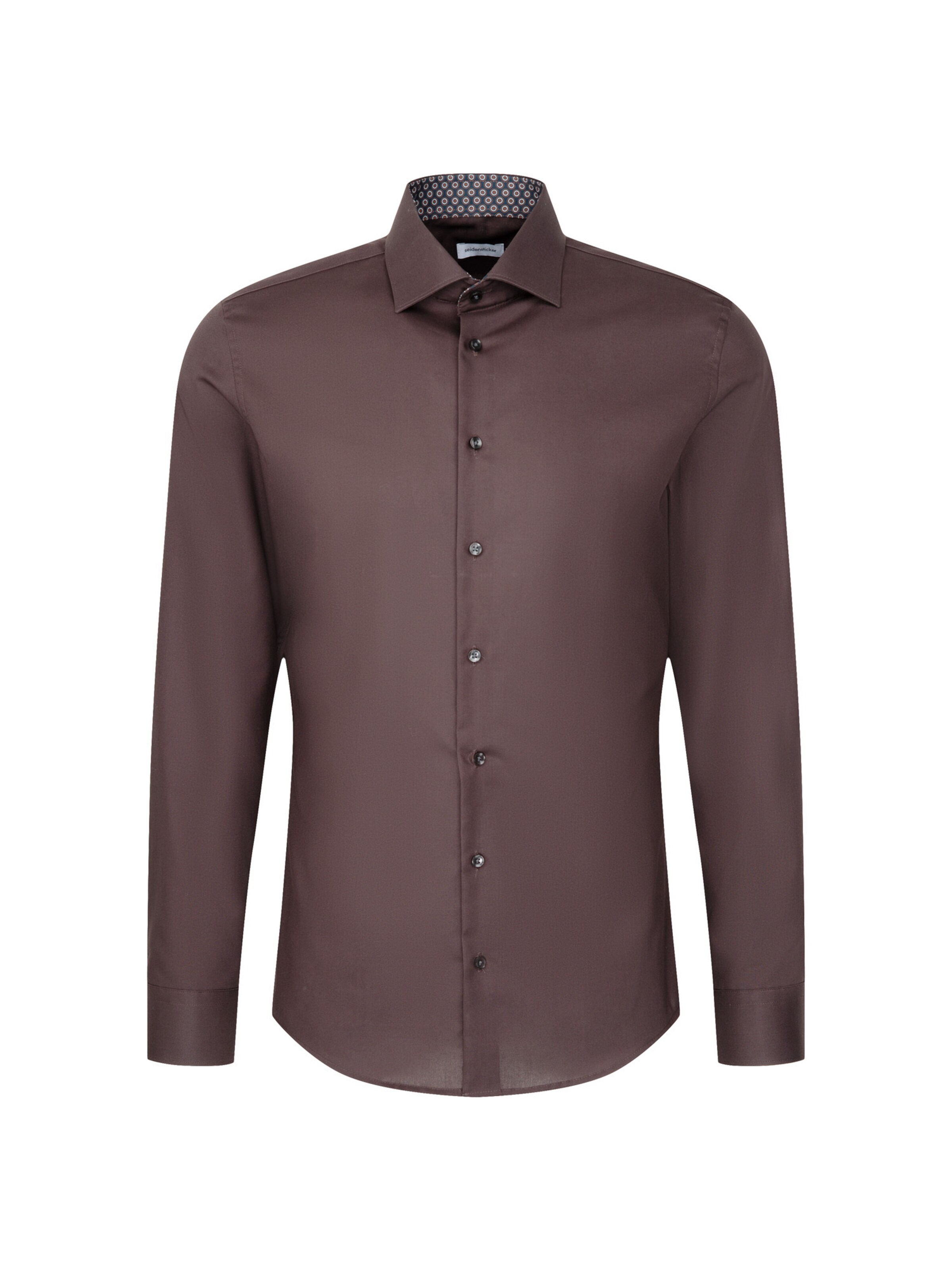 SEIDENSTICKER Business shirt in Brown: front