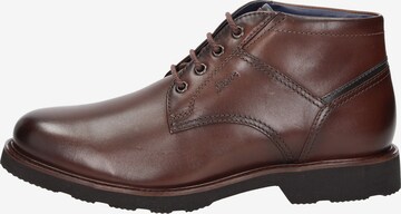 SIOUX Lace-Up Boots 'Dilip-718' in Brown