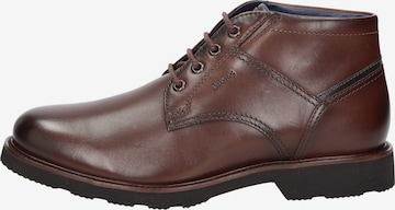 SIOUX Lace-Up Boots 'Dilip-718' in Brown