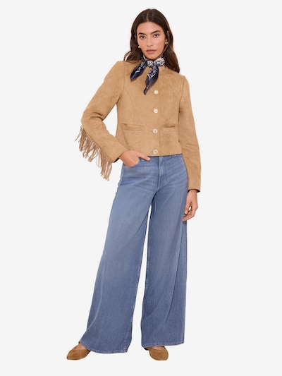 Lipsy Övergångsjacka i brokad / silver, Produktvy