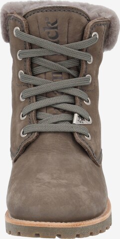 PANAMA JACK Lace-Up Ankle Boots 'Igloo' in Grey