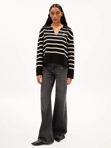 ARMEDANGELS Pullover ' FREJIAAS STRIPES ' in Mischfarben