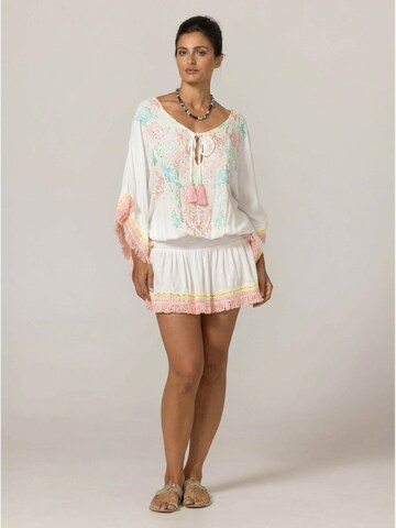 Robe 'Robe Courte Sejla' Miss June en blanc
