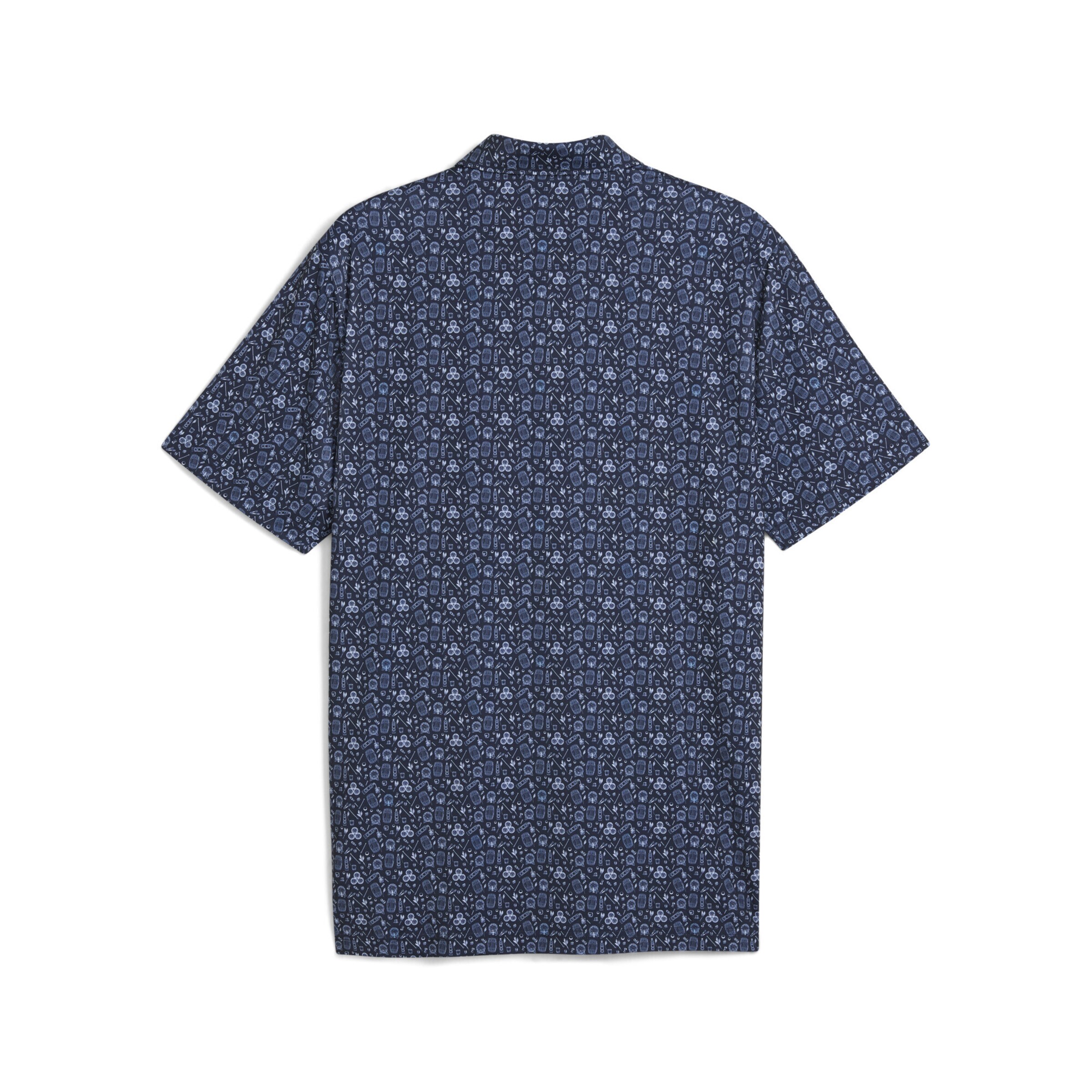 PUMA Regular Fit Funktionshemd 'Mattr Port' in Blau