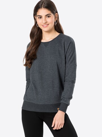 Sweat-shirt Fli Papigu en bleu : devant