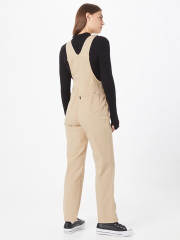 PULZ Jeans Regular Jean Overalls 'Cleo' in Beige