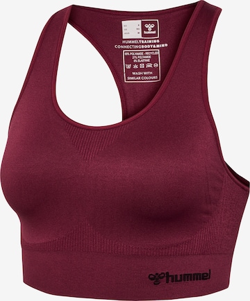 Bustier Soutien-gorge de sport 'Tif' Hummel en rouge