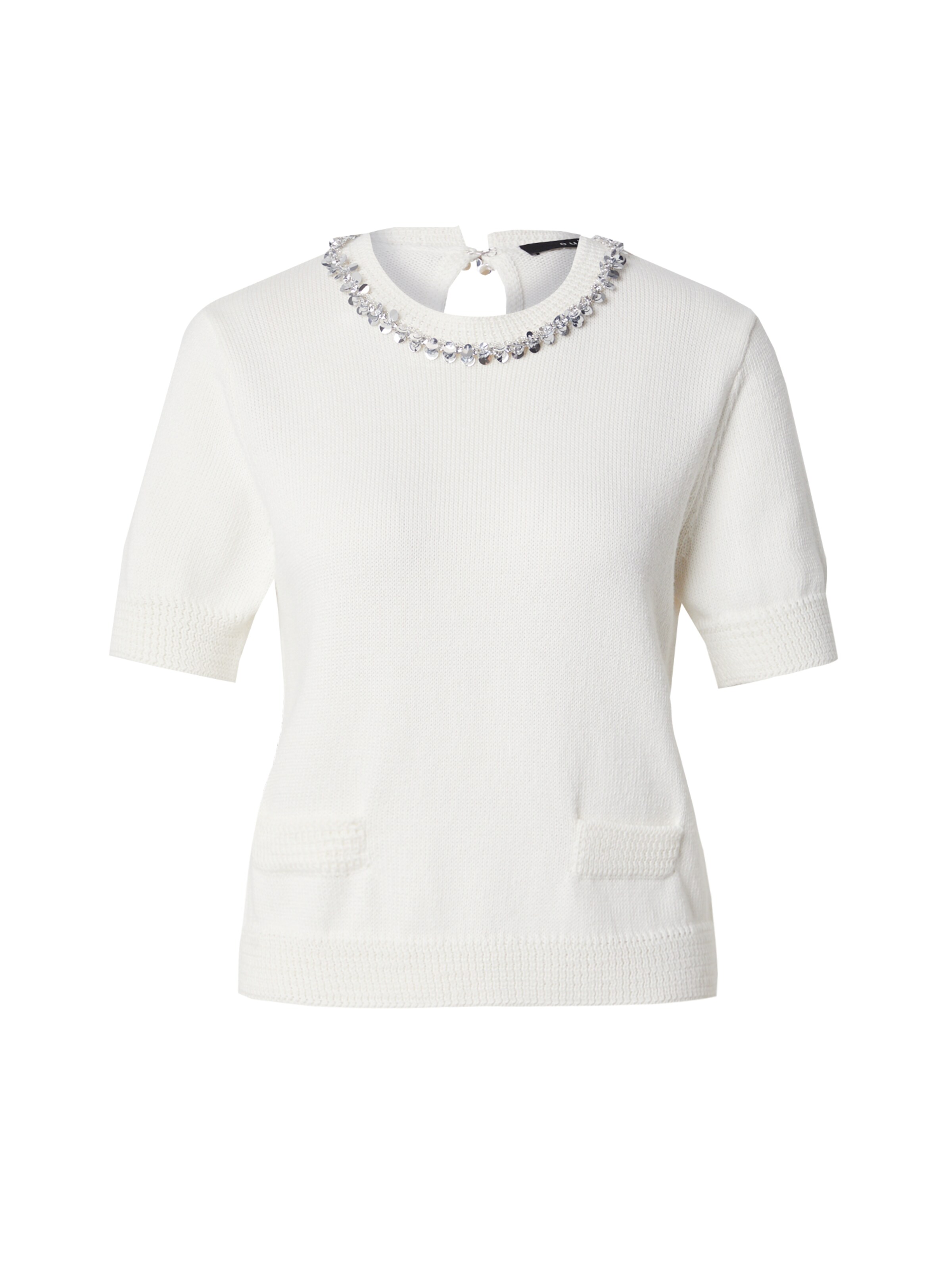 OUI Sweater in White: front