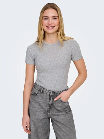 JDY Shirt 'JDYLUCKY' in Grey