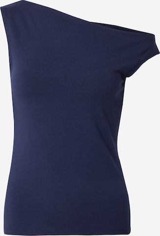 WEEKDAY Top in Blue: front