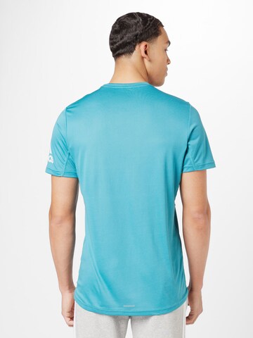 ADIDAS SPORTSWEAR - Camisa funcionais 'Run It' em azul