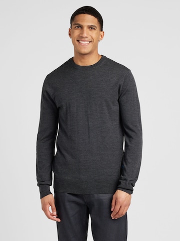 SCOTCH & SODA - Pullover 'Essentials' em cinzento: frente