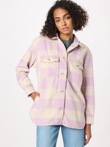 TOM TAILOR DENIM Jacke in Pink: predná strana