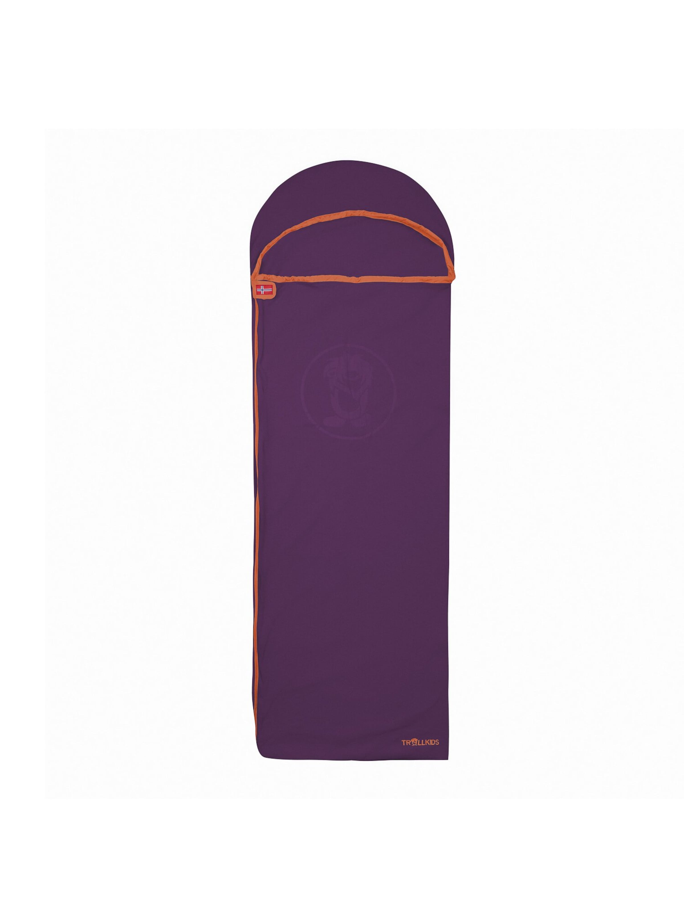 TROLLKIDS Sleeping Bag in Purple: front